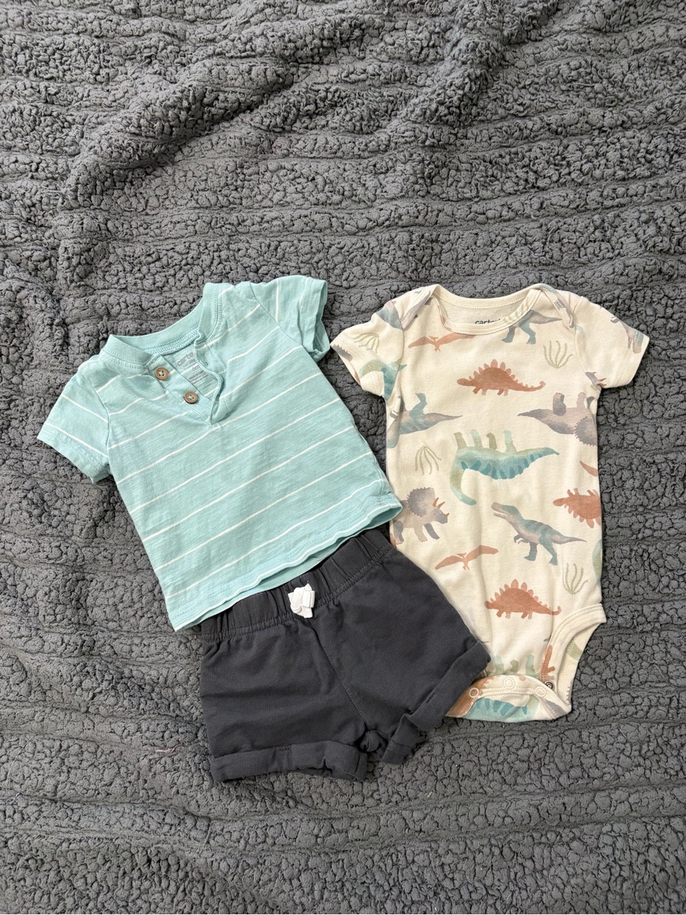 CARTER’S | 3-Piece Baby Dinosaur Outfit Set